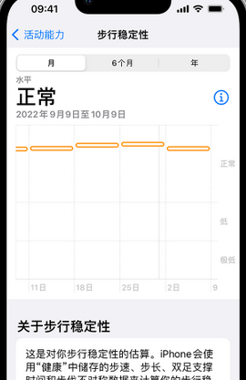 乌兰察布iPhone手机维修如何在iPhone开启'步行稳定性通知'