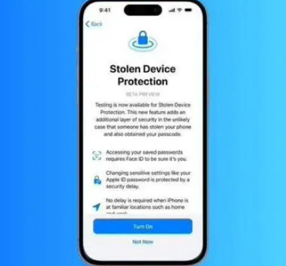 乌兰察布苹果授权维修店分享被盗设备保护功能开启方法