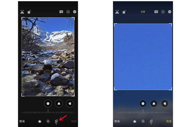 乌兰察布苹果手机维修分享iPhone手机如何使用裁剪功能隐藏照片 